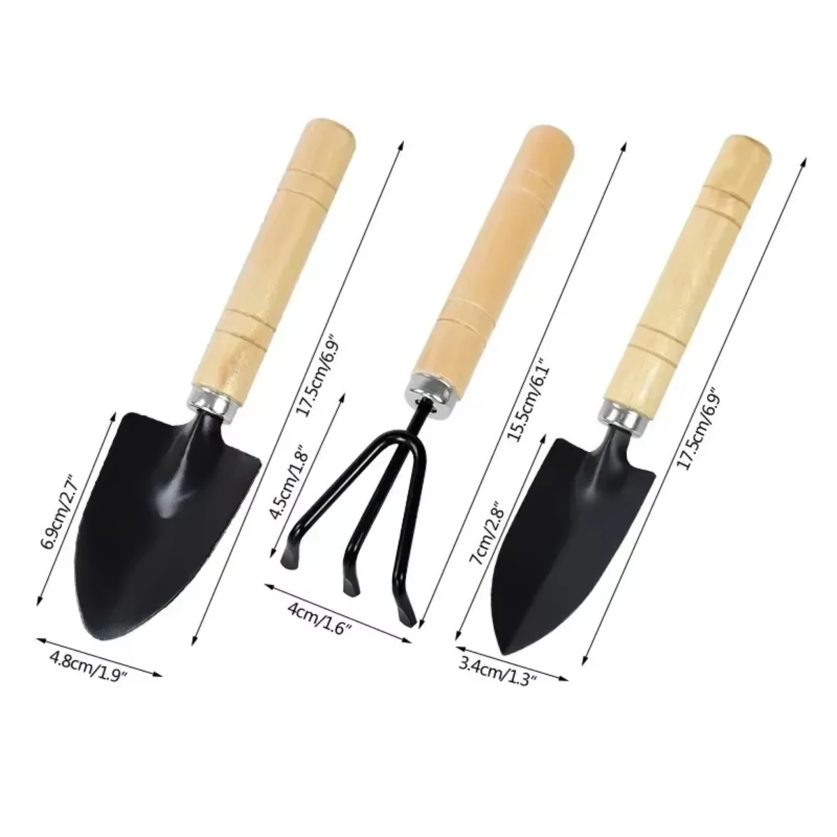 Indoor Herb Garden - 3Pcs/Set Mini Garden Tool Set For