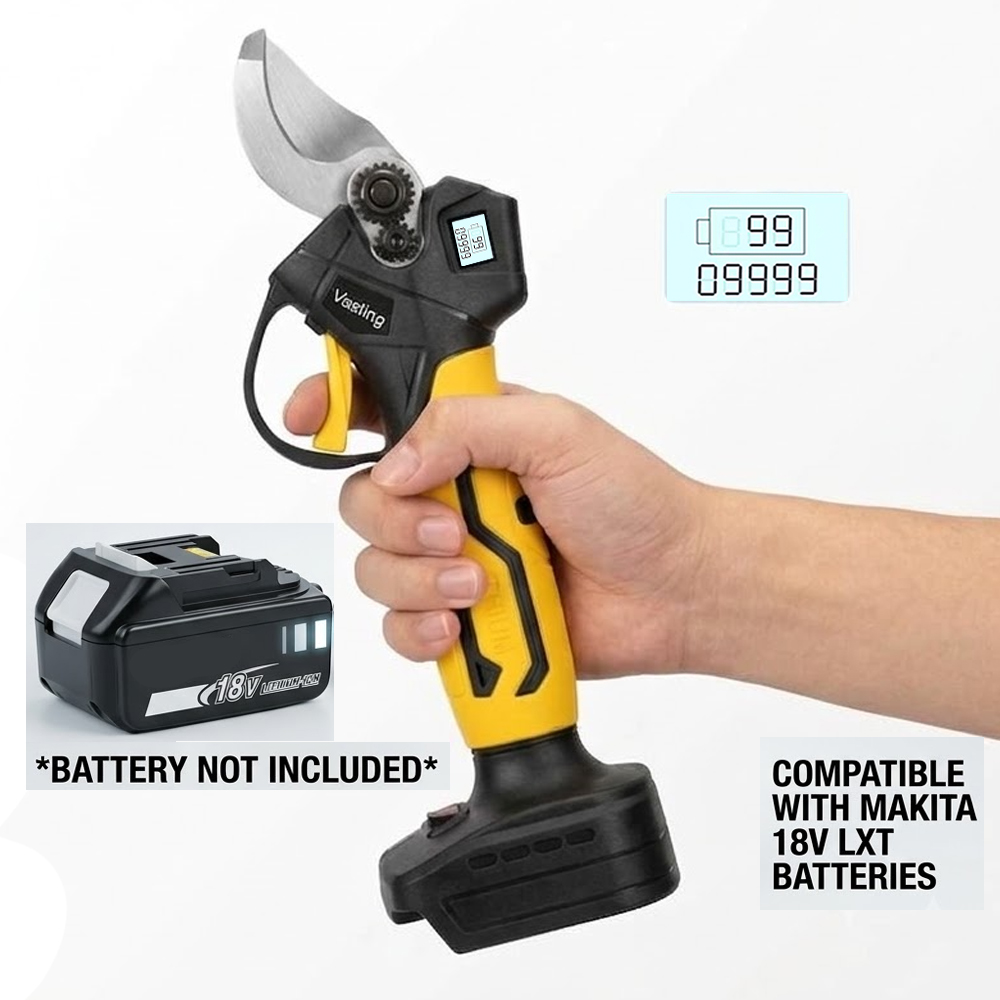 Pruning Shears - Cordless Brushless Electric Pruning Shears LED