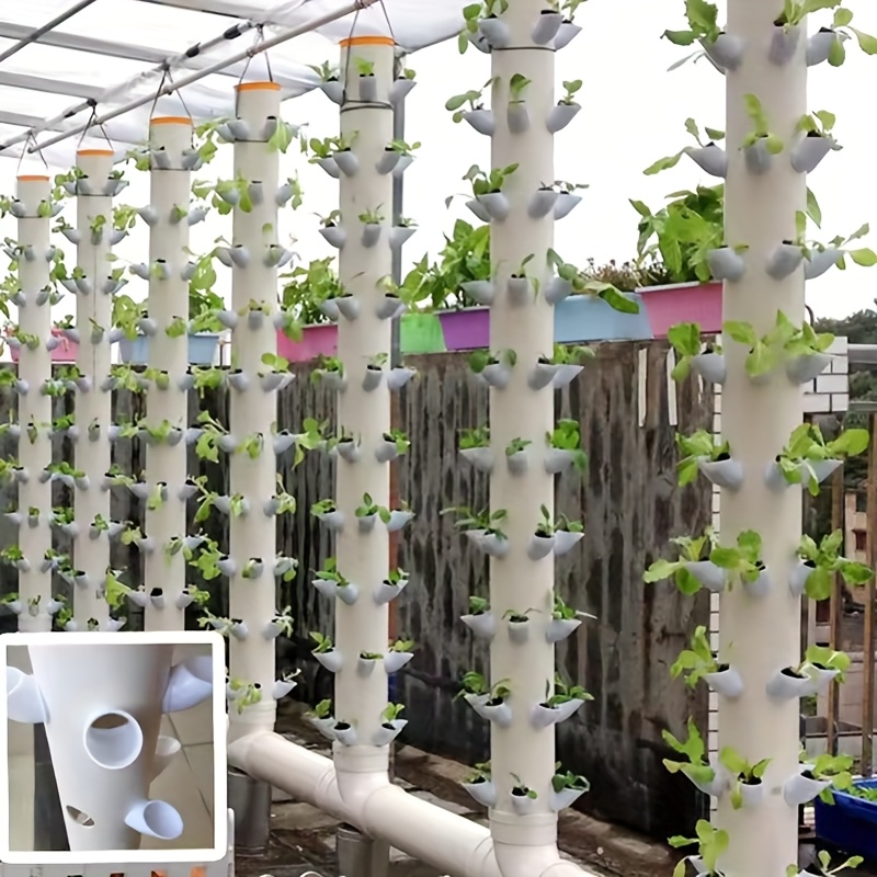 Vertical Planter - 10set DIY Hydroponic Pots for Hydroponics