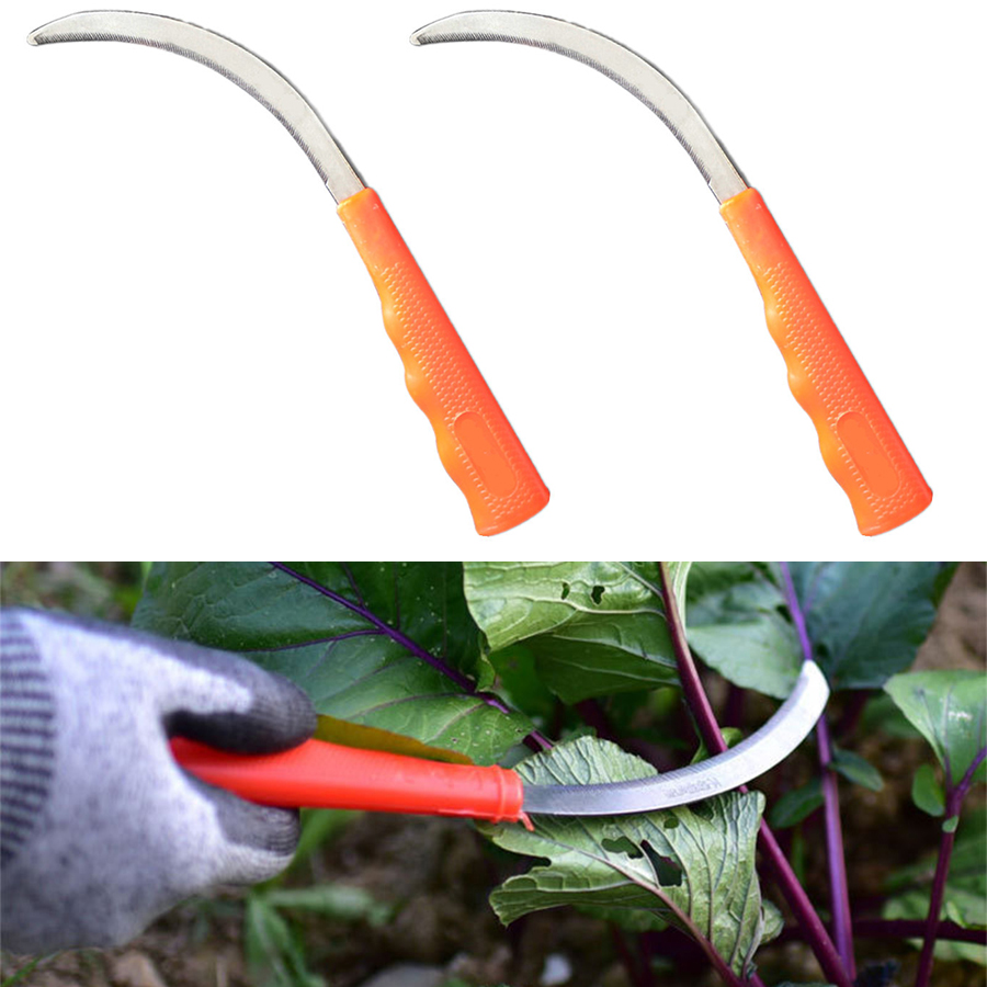 Grow Bag - Stainless Steel Sickle Scythe Farming Tool
