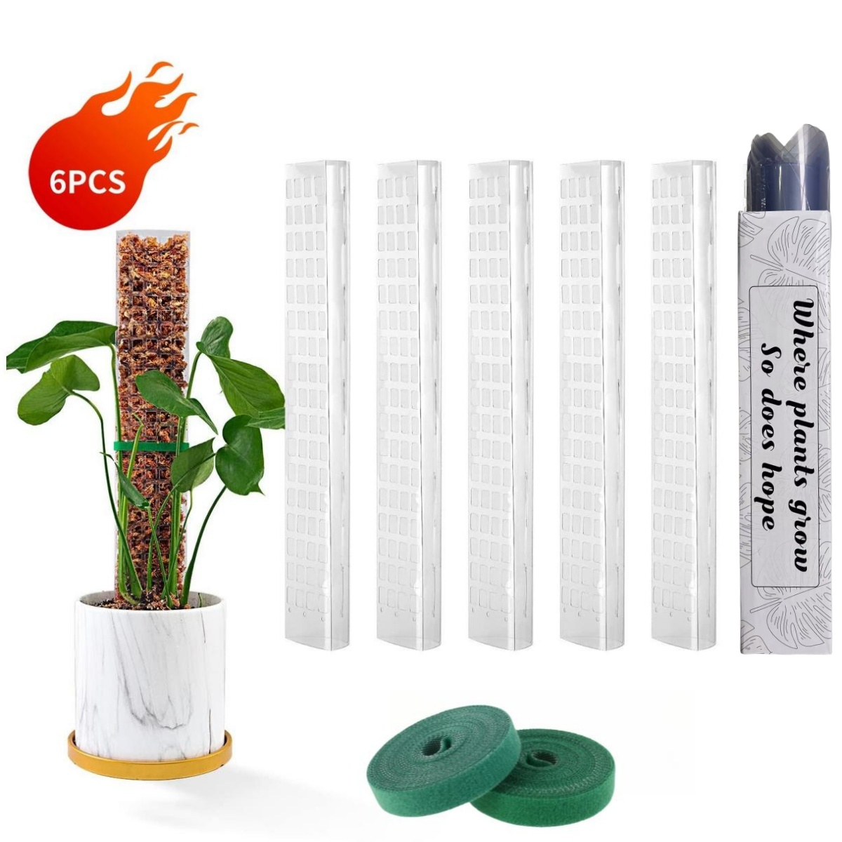 Moss Poles Plants Plant Suppor - Indoor Herb Garden review and price