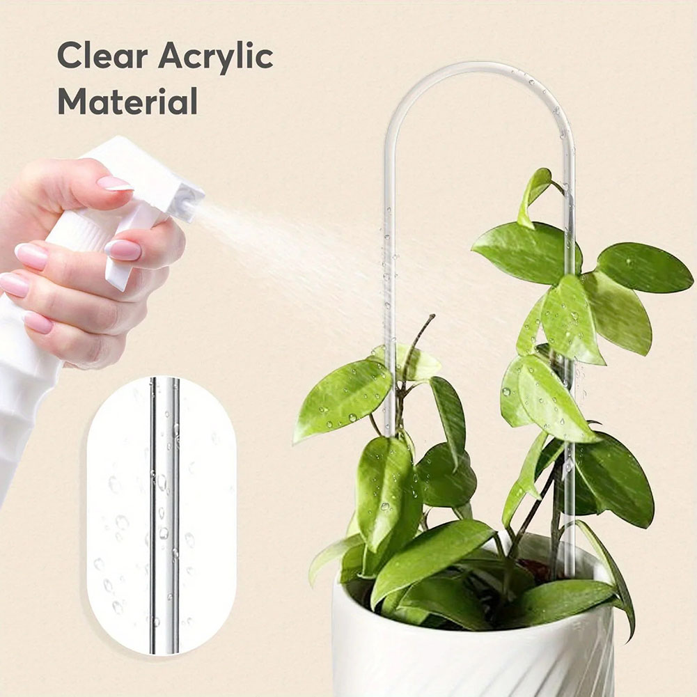 2pcs Acrylic U-shaped Plant Ra - Indoor Herb Garden review and price