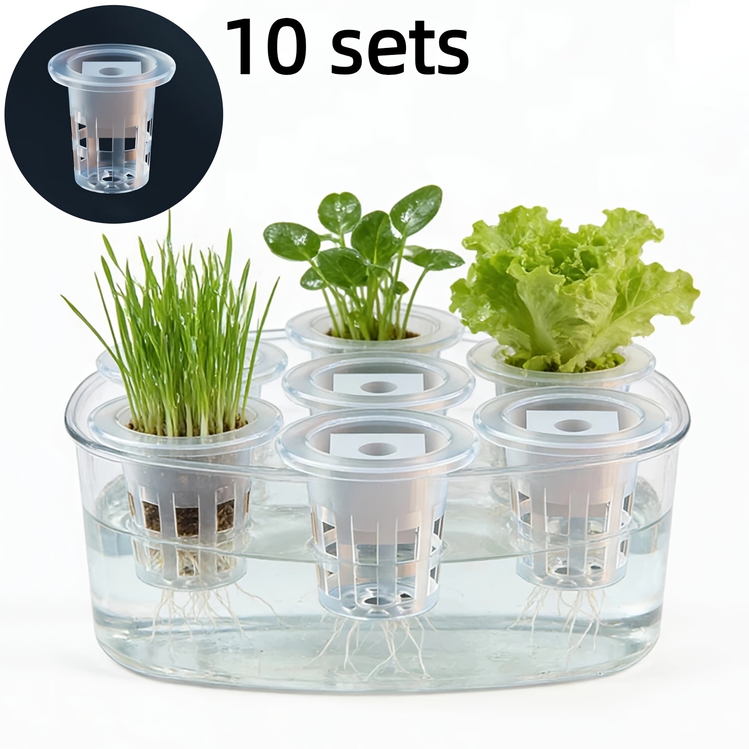 10pcs Hydroponic Seedling Bask - Seed Starter Tray review and price