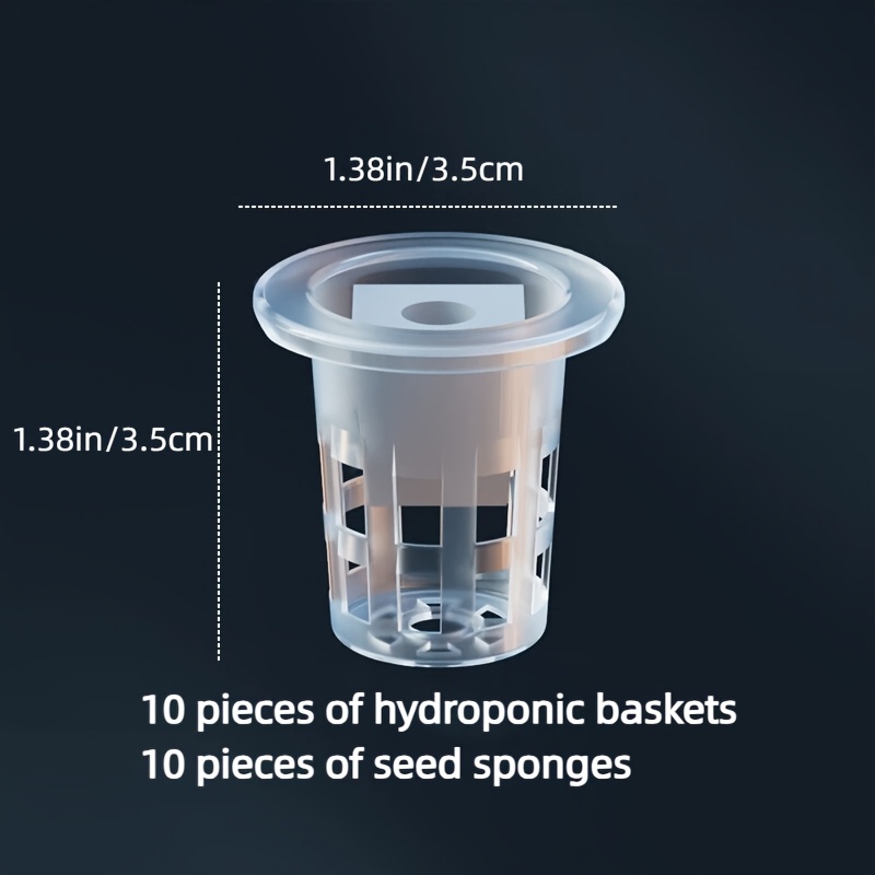 10pcs Hydroponic Seedling Bask - Seed Starter Tray review and price