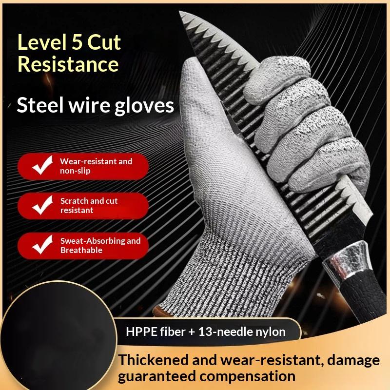 1 Pair Safety Anti Cut Gloves  - Garden Gloves review and price