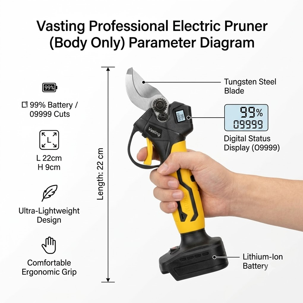 Cordless Brushless Electric Pr - Pruning Shears review and price
