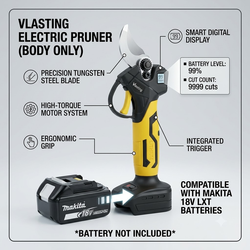 Cordless Brushless Electric Pr - Pruning Shears review and price