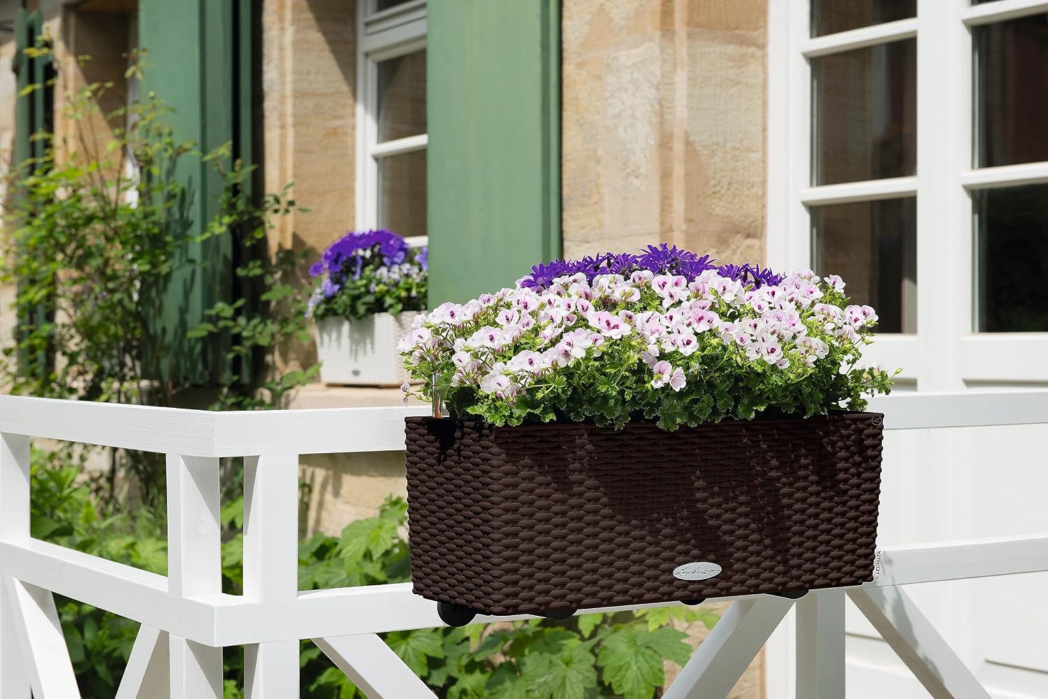 BALCONERA Cottage 50 Mocha, Se - Self Watering Planter review and price