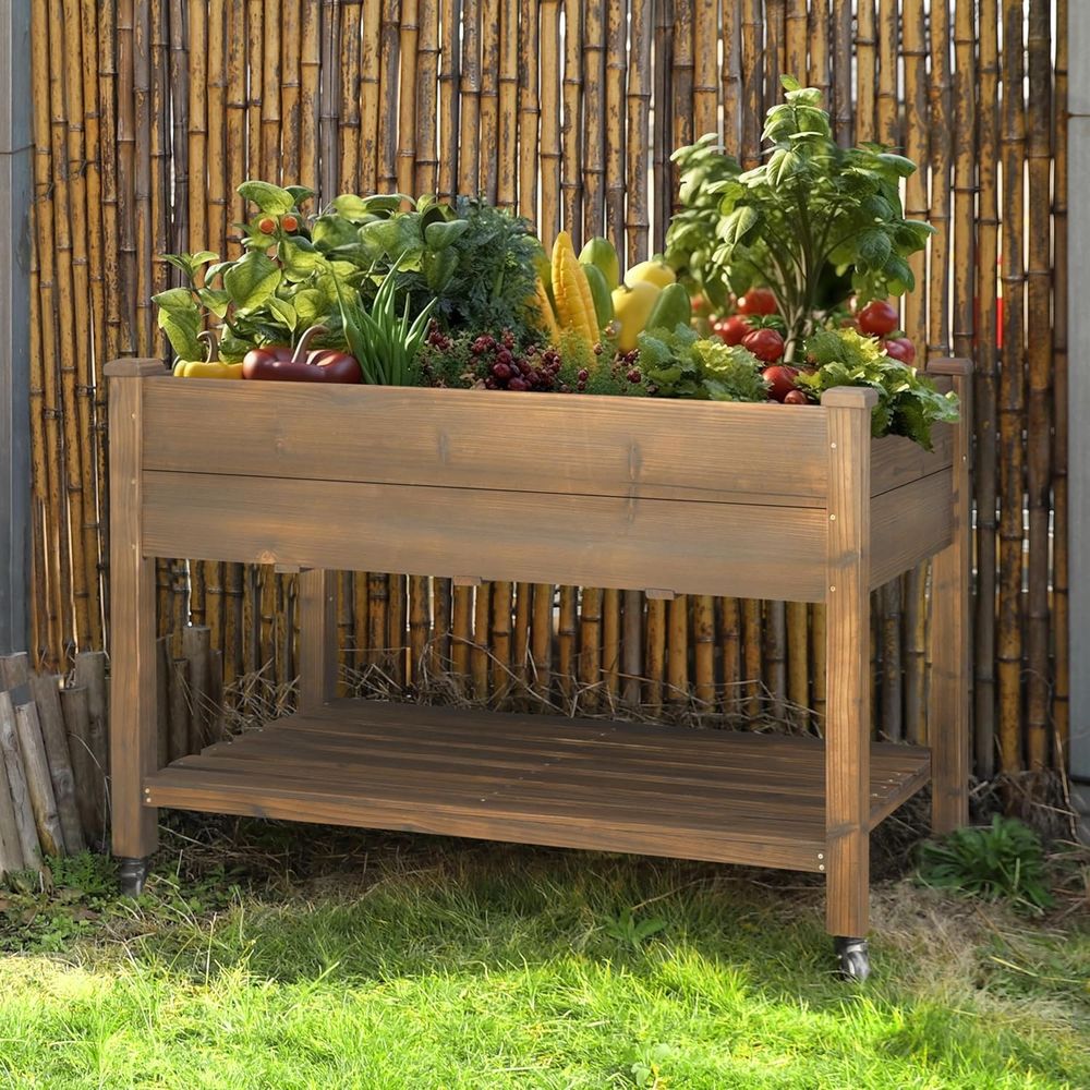 Large 48x24x33in Raised Garden - Raised Garden Bed review and price