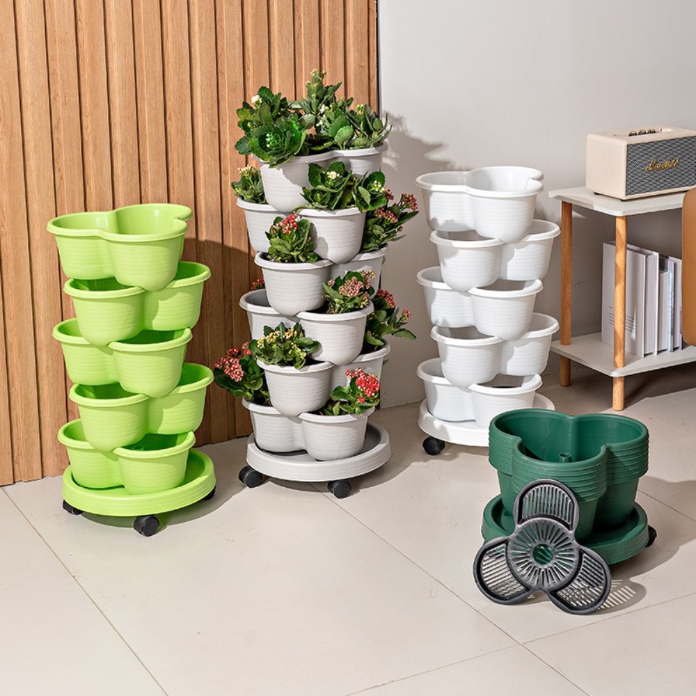 New Vertical Tower Stackable F - Vertical Planter review and price