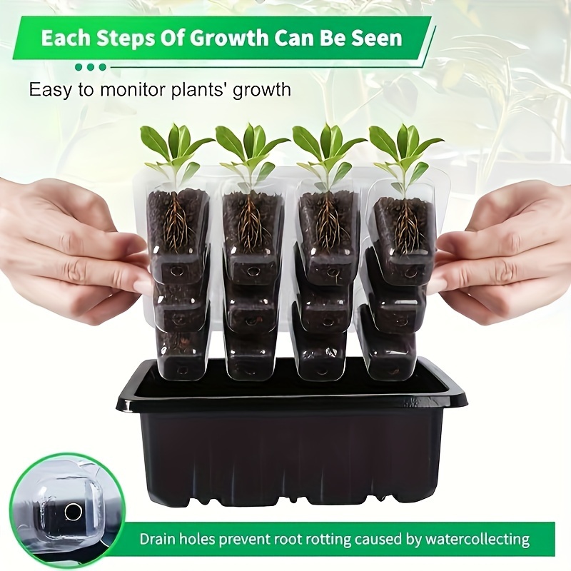 1/2/3-Pack 12/24/36-Cell Seed  - Seed Starter Tray review and price