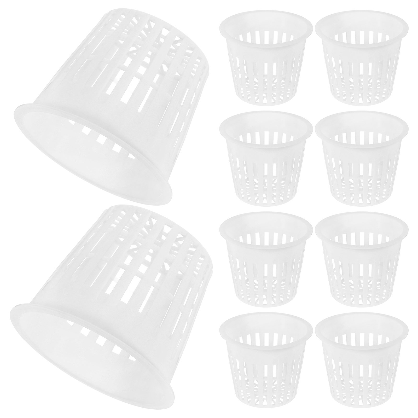 10Pcs Plastic Net Pots Mesh Hy - Plant Pot review and price