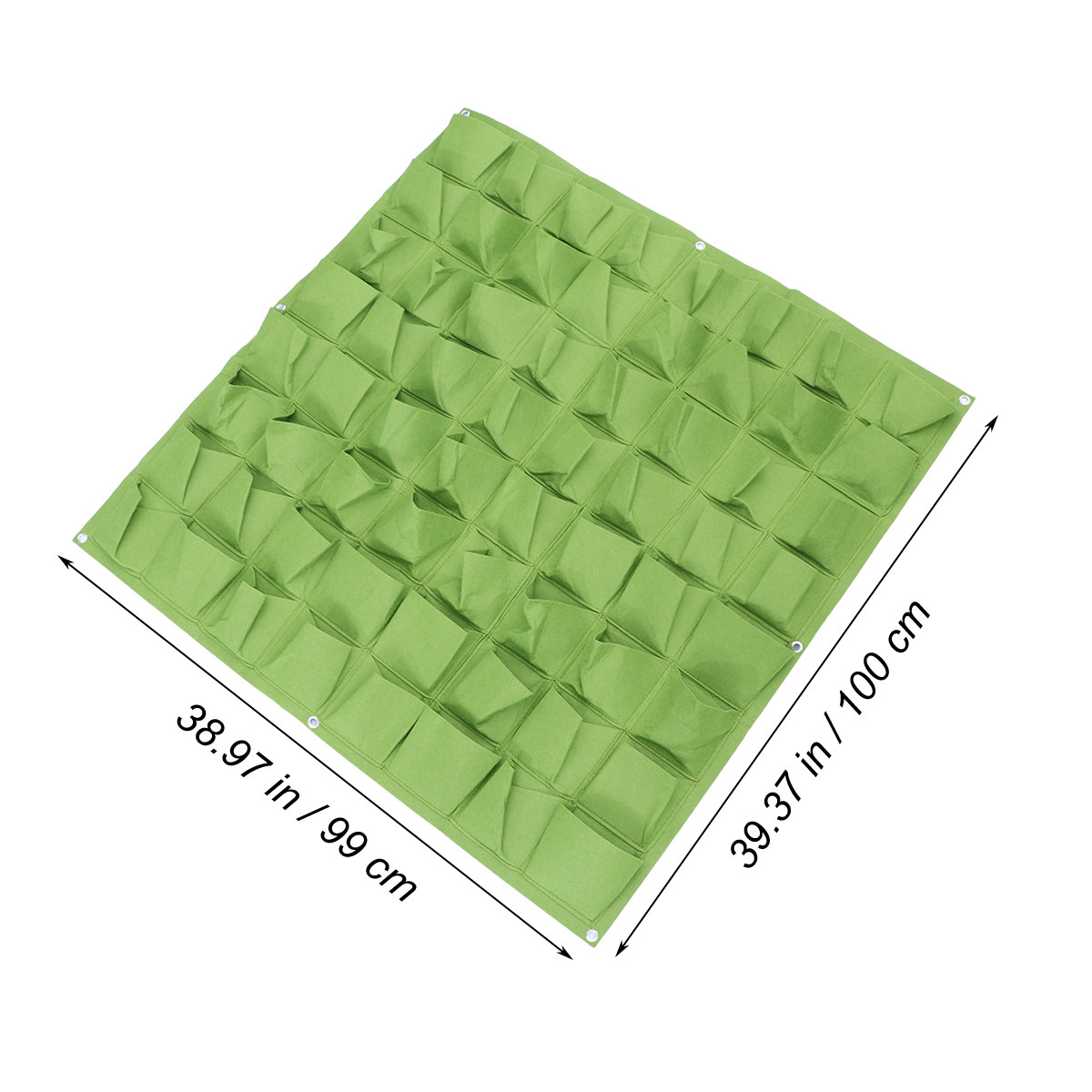 64-Pocket Wall Mounted Plantin - Grow Bag review and price