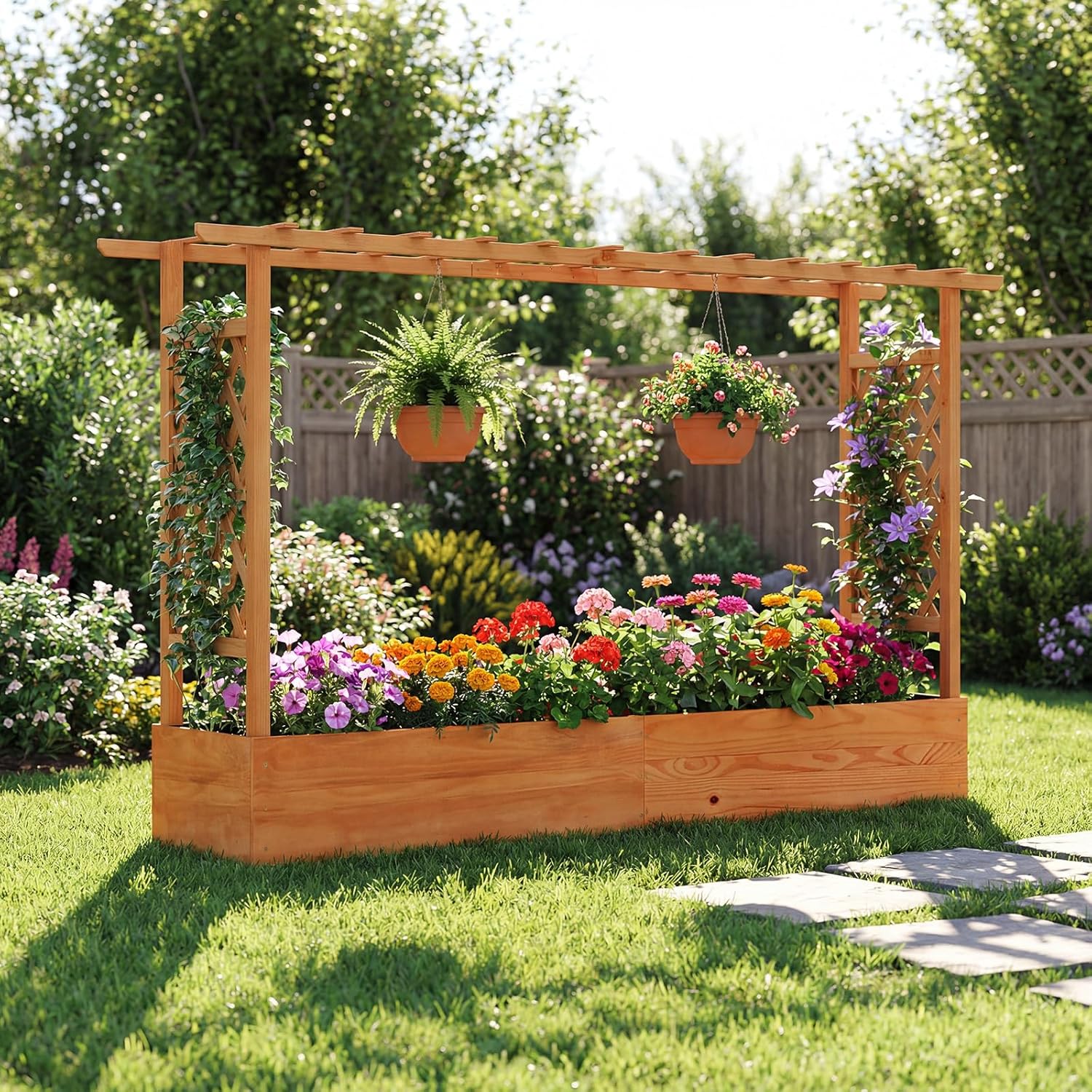 Outdoor Patio Raised Garden Be - Raised Garden Bed review and price